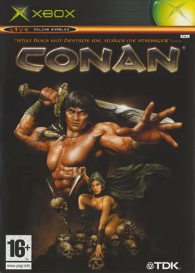 Conan (Europe) box cover front